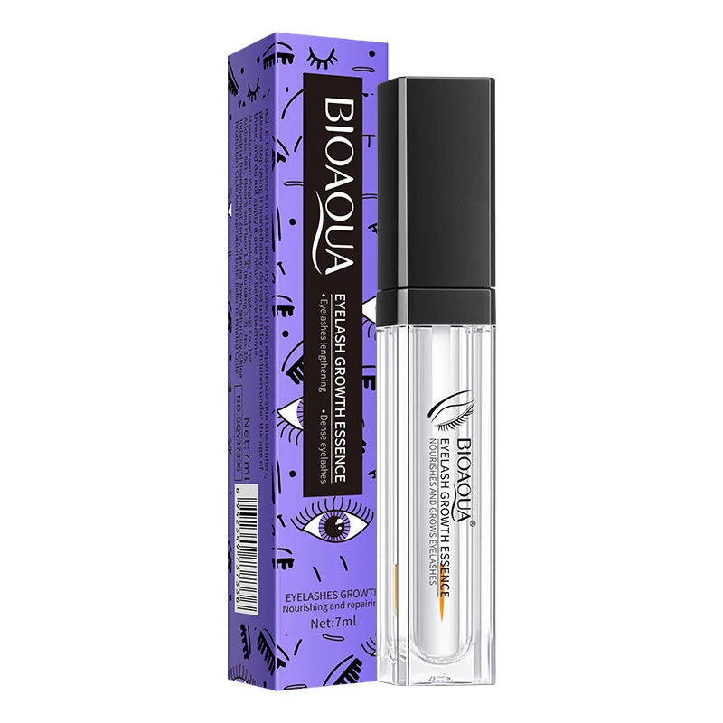 Fast Eyelash Growth Serum – 7 Day Lash & Brow Treatment in a clear tube with purple packaging for eyelash growth.