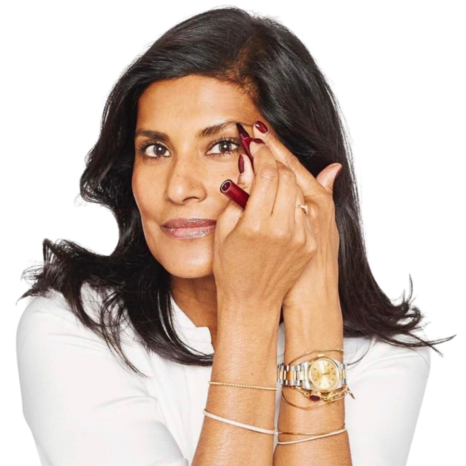 Magnetic makeup brush set 01 with interchangeable brush heads