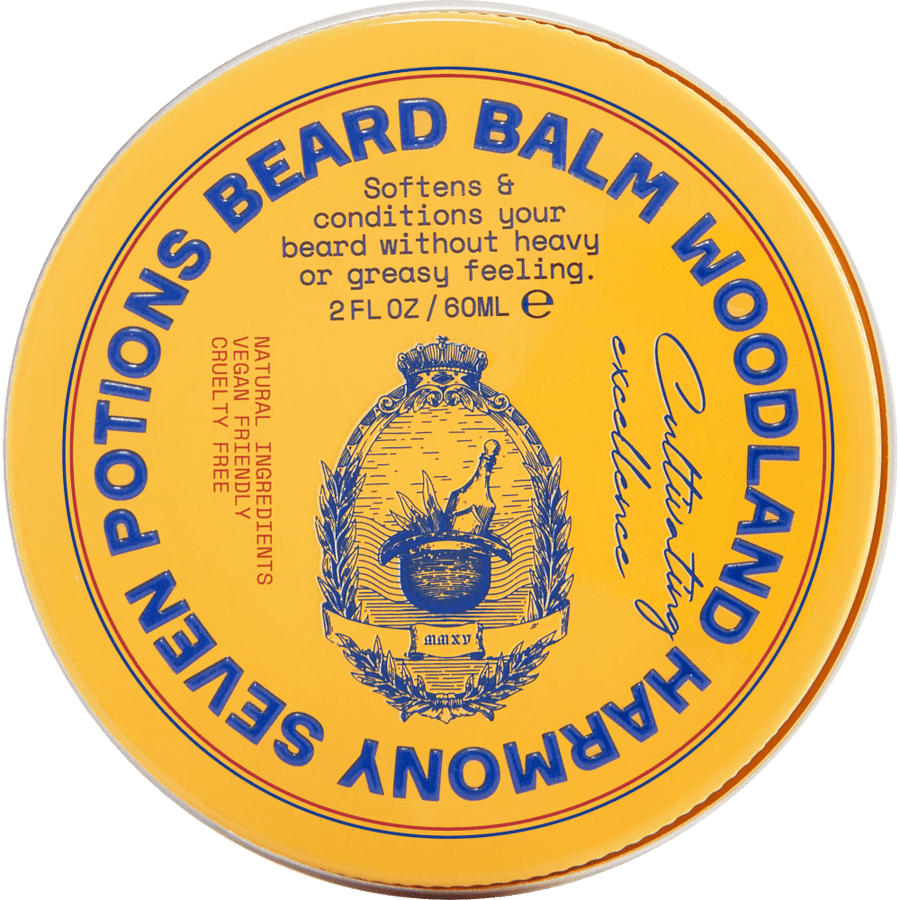 Seven Potions beard balm for conditioning and light styling

