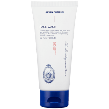Seven Potions Face Wash gentle daily cleanser for men