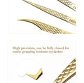 DIYDAY Anti-Slip Eyelash Extension Tweezers