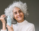 Silvina London grey hair shampoo and conditioner routine