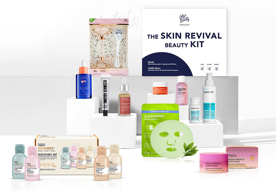 Latest in Beauty Skin Revival Beauty Kit 11 piece set