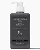 Skin by Zaron Men 5-in-1 Body Wash | Activated Charcoal | Aloe Vera | Vitamin E
