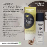 Snail mucin hydrating essence for dry sensitive skin