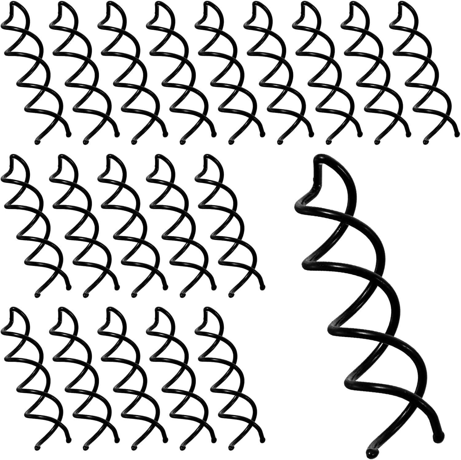 Belantti Spiral Hair Pins – 6 Pack