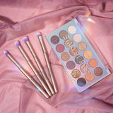 Profusion Cosmetics eye brush set included with palette