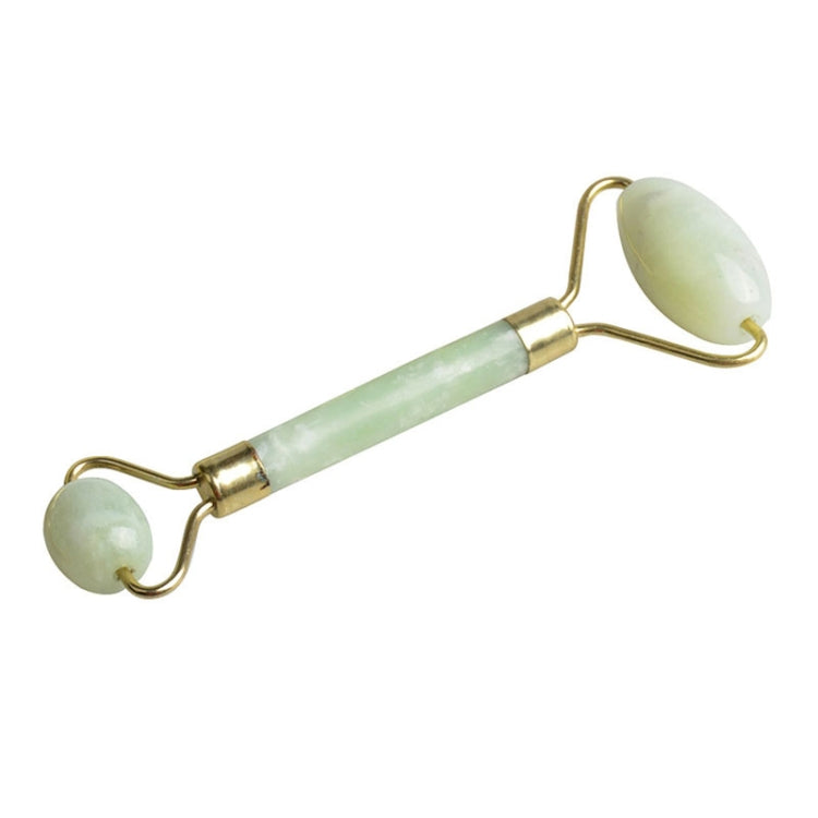 Faux Jade Double-Ended Facial Massage Roller