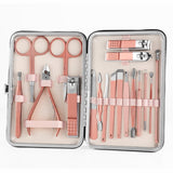 18-Piece Stainless Steel Manicure & Pedicure Tool Set