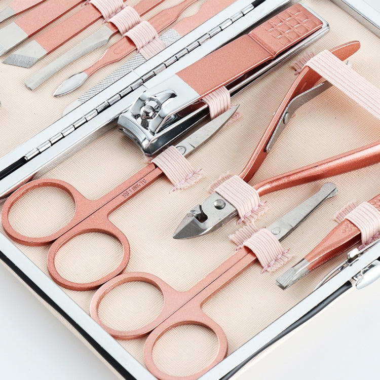 18-Piece Stainless Steel Manicure & Pedicure Tool Set