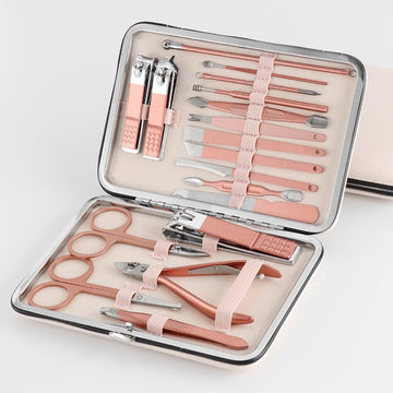 18-Piece Manicure & Pedicure Tool Set