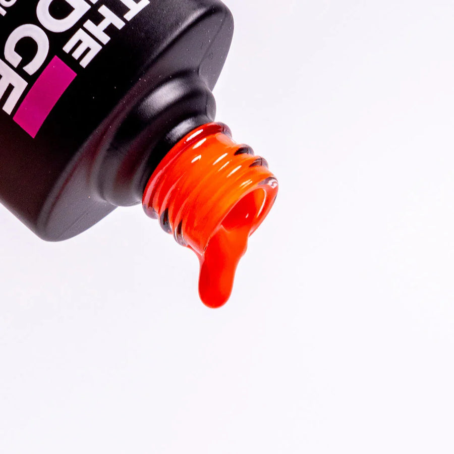 The Edge Nails Tangerine Red Gel Polish product view