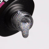 The Edge Nails Silver Glitter Gel Polish product view