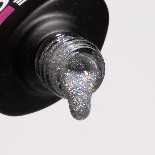 The Edge Nails Silver Glitter Gel Polish product view