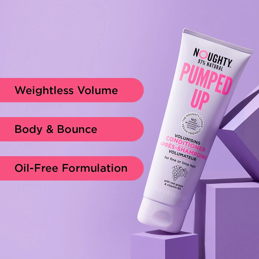 Noughty Pumped Up Volumising Conditioner 250ml