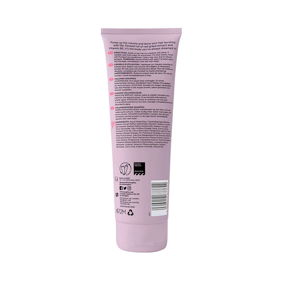 Noughty Pumped Up Volumising Shampoo 250ml