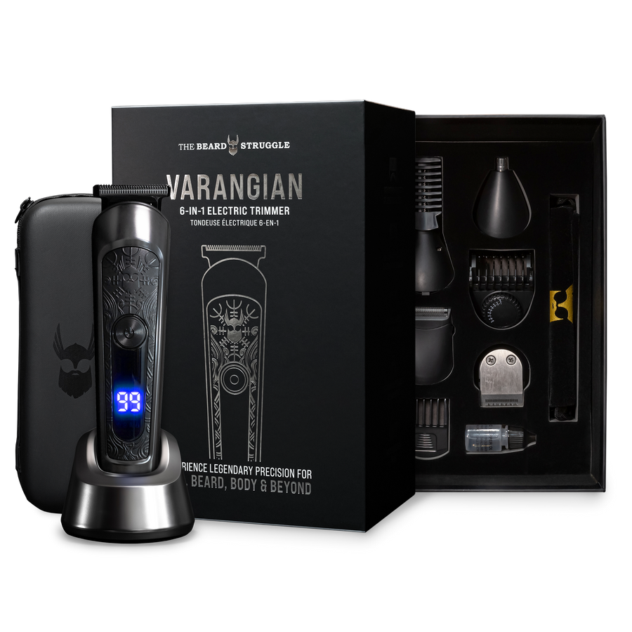 The Beard Struggle Varangian 6-in-1 electric trimmer set