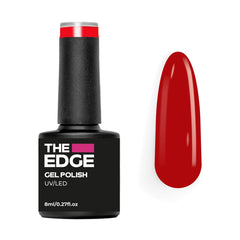 The Edge Nails Candy Apple Red Gel Polish