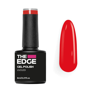 The Edge Nails Cherry Red Gel Polish