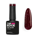 The Edge Nails Chestnut Glitter Gel Polish