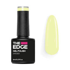 The Edge Nails Neon Pastel Yellow Gel Polish