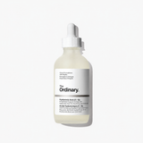 The Ordinary Hyaluronic Acid 25% + 95 dropper bottle in a frosted off-white plastic bottle with a white label and white dropper cap, set against a clean white background.