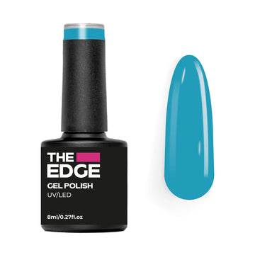 The Edge Nails Teal Gel Polish