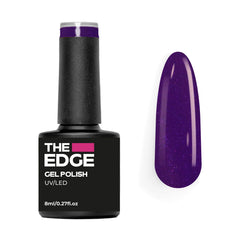 The Edge Nails Violet Shimmer Gel Polish