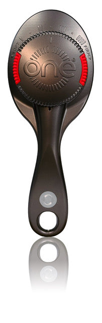 ONE Pro Adjustable Bristle Hairbrush Metallic