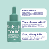 CurlyGirlMethodClub Tonic Hair & Scalp Oil 30ml – product view 5