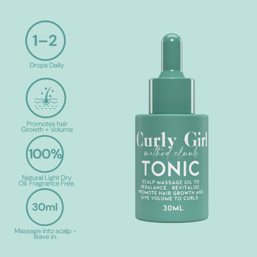 CurlyGirlMethodClub Tonic Hair & Scalp Oil 30ml – product view 3