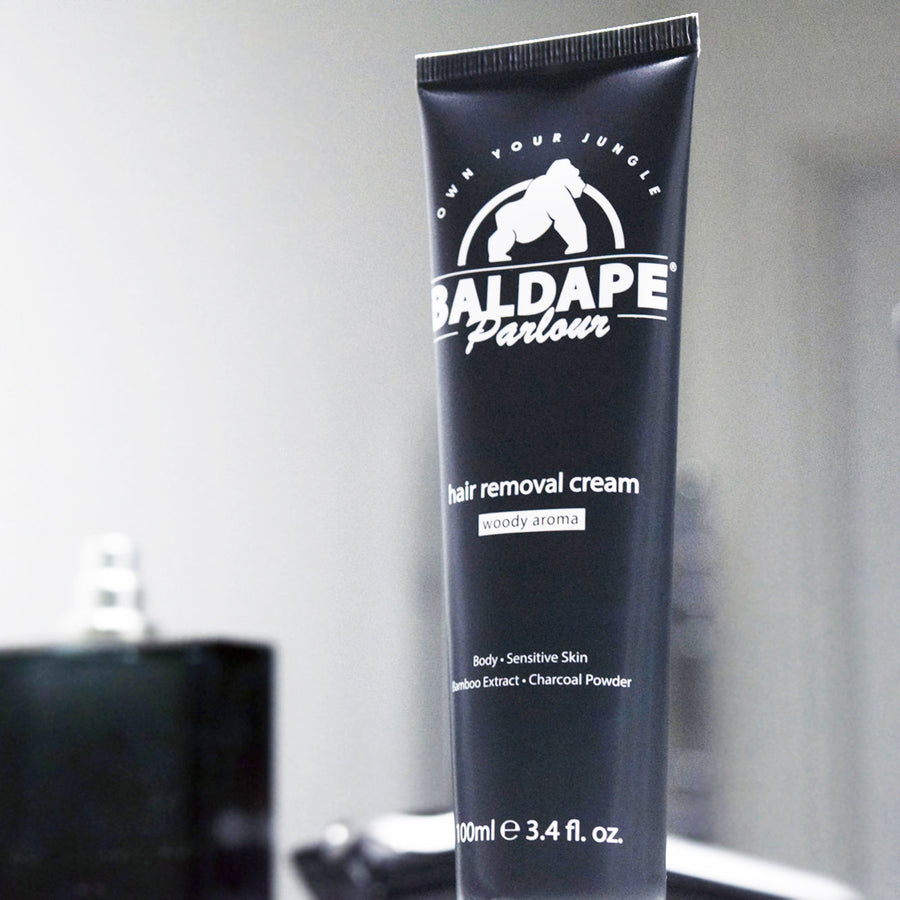 Baldape Parlour Charcoal Body Hair Removal Cream 100ml