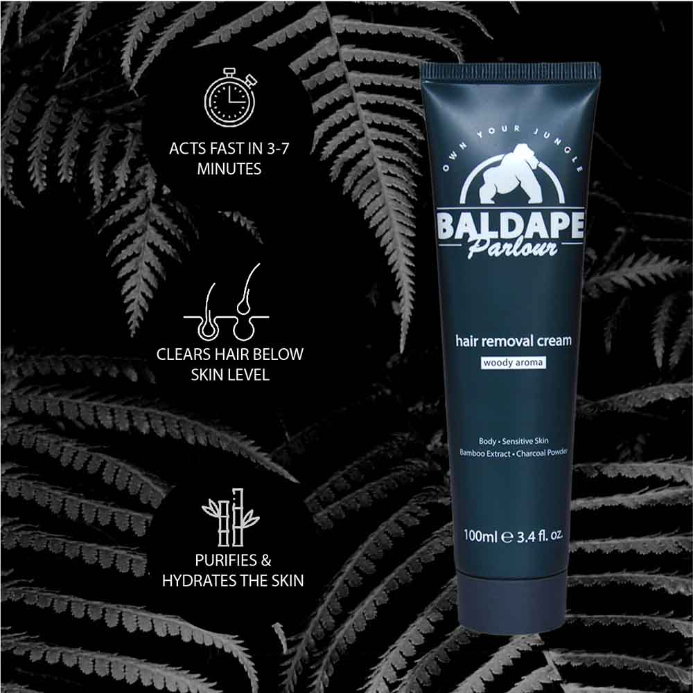 Baldape Silverback Back & Body Hair Removal Kit