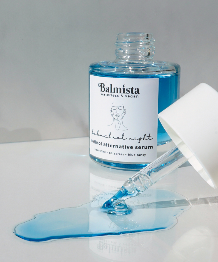 Balmista Bakuchiol Night Retinol Alternative Serum