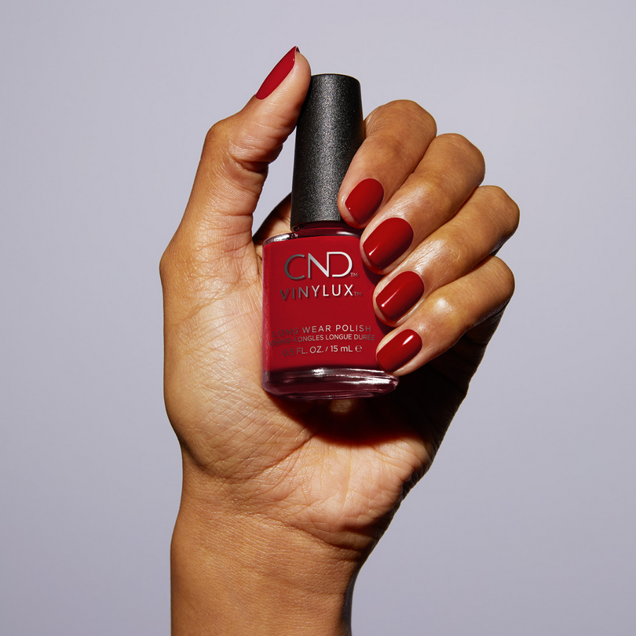 CND Vinylux Devil Red Nail Polish 15ml