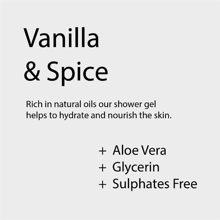 Baldape Body Wash – Vanilla & Spice