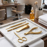 Nail Tools Gold - 5 Pieces