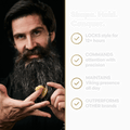 The Beard Struggle Clear Moustache Wax 30g