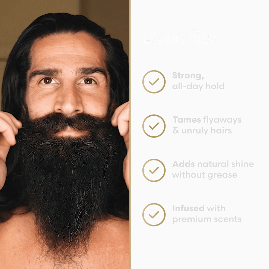 The Beard Struggle Clear Moustache Wax 30g