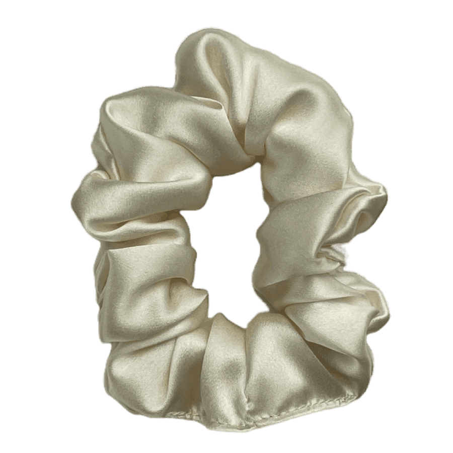 DREAMSILK Champagne Regular Silk Scrunchie