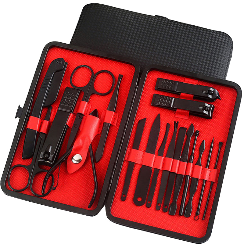 20-Style Stainless-Steel Manicure & Pedicure Tool Sets