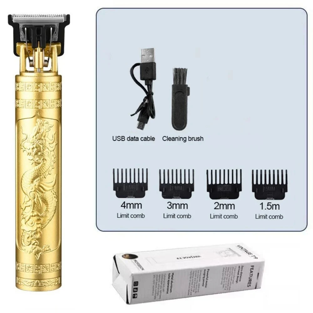 T9 Professional Hair Trimmer – Dragon Metal Edition