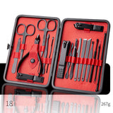 20-Style Stainless-Steel Manicure & Pedicure Tool Sets