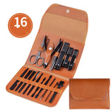 20-Style Stainless-Steel Manicure & Pedicure Tool Sets