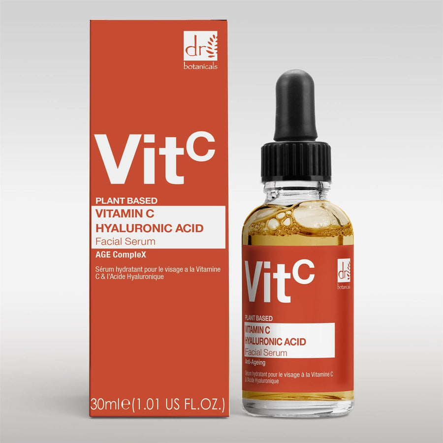 Dr Botanicals Vitamin C and Hyaluronic Acid serum packaging