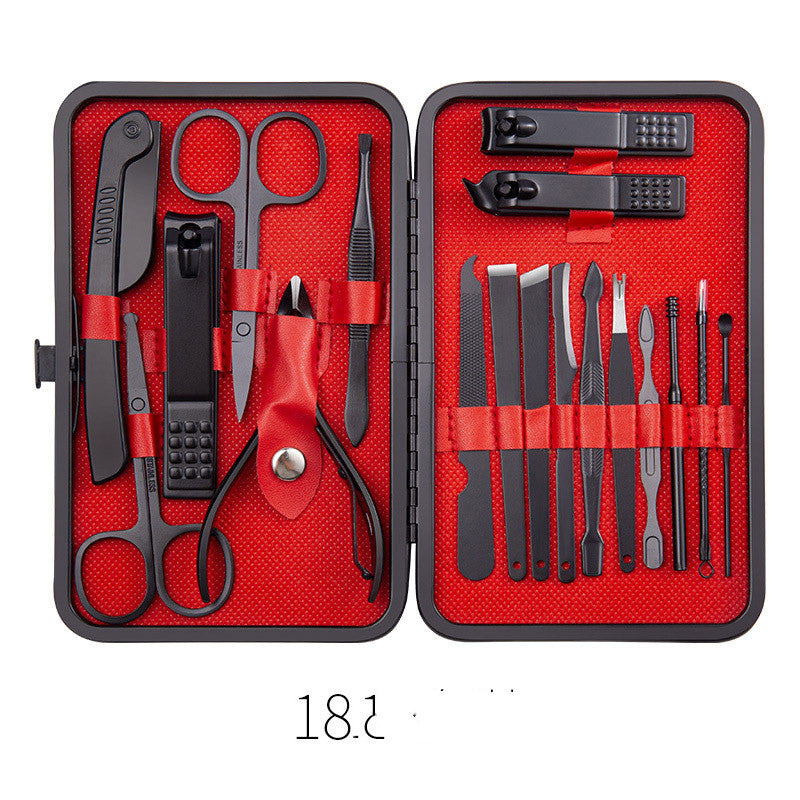 20-Style Stainless-Steel Manicure & Pedicure Tool Sets