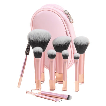 Makeup Brush Set with Storage Bag