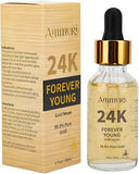Ammuri 24K Gold Face Serum - Anti-Aging Collagen Booster Dark Circle Treatment