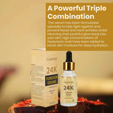 Ammuri 24K Gold Face Serum - Anti-Aging Collagen Booster Dark Circle Treatment