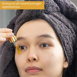Ammuri 24K Gold Face Serum - Anti-Aging Collagen Booster Dark Circle Treatment